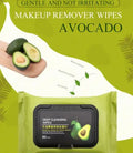 Avocado Facial Makeup Remover Wipes – Deep Clean & Moisturize (60 Count)