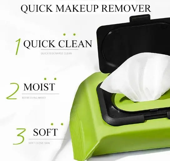 Avocado Facial Makeup Remover Wipes – Deep Clean & Moisturize (60 Count)